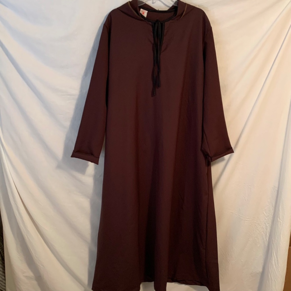 Rubie's Costumes Long Brown Hooded Cape Cloak Adult OS
